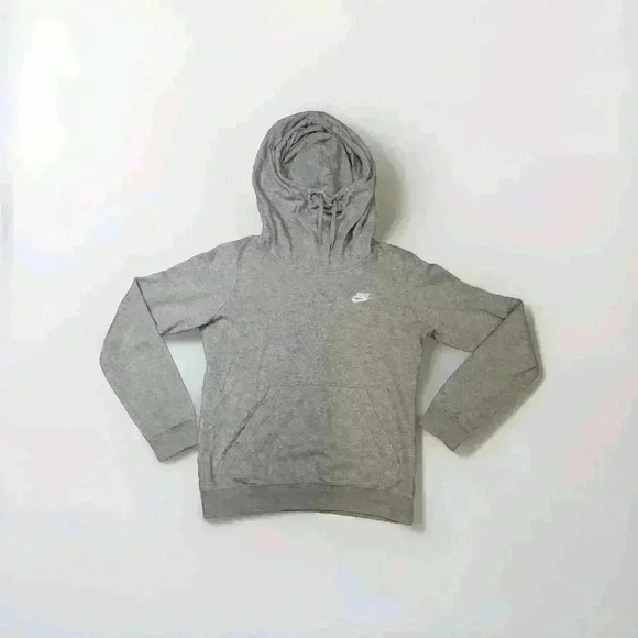 Nike Sportswear Womens Modern Tech Hoodie Size M Medium Gray Sweatshirt 4515 - Picture 1 of 7